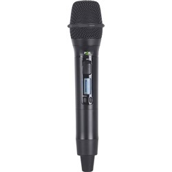 IrDA 100 Channel UHF Handheld Mic Transmitter with LCD 520MH